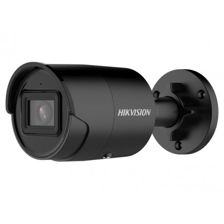 Hikvision DS-2CD2046G2-IU(2.8mm)(C)(BLACK) - 4MPix IP Bullet AcuSense kamera； IR 40m, mikrofon, černá
