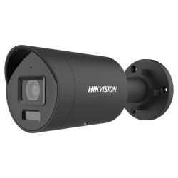 Hikvision DS-2CD2046G2H-IU(2.8mm)(eF)/BLACK 4MPix IP Bullet AcuSense kamera； IR 40m, mikrofon, černá