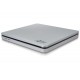 Hitachi-LG GP70NS50 / DVD-RW / externí / slim / M-disc / USB / stříbrná
