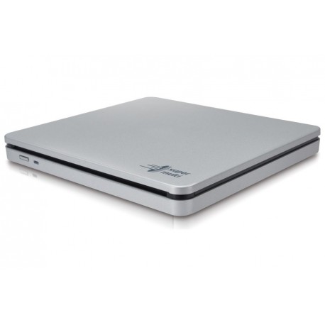 Hitachi-LG GP70NS50 / DVD-RW / externí / slim / M-disc / USB / stříbrná