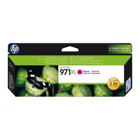 HP (971XL) purpurová inkoustová kazeta, CN627AE originál