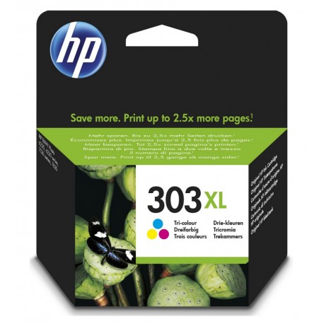 HP 303XL High Yield Tri-color originální Ink Cartridge