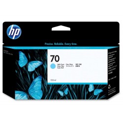 HP 70 světle azurová inkoustová kazeta, 130 ml