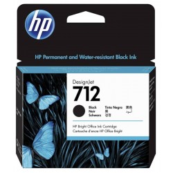 HP 712 Inkoustová náplň černá