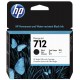 HP 712 Inkoustová náplň černá (80ml)/ 3ED71A