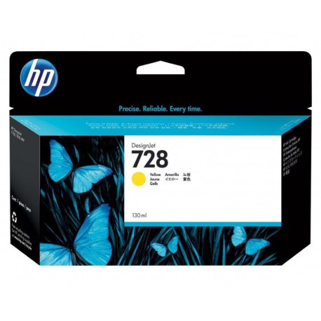 HP 728 130-ml žlutá DesignJet Ink Cartridge