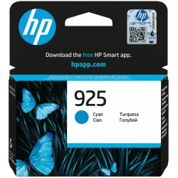 HP 925 Azurová originální inkoustová kazeta