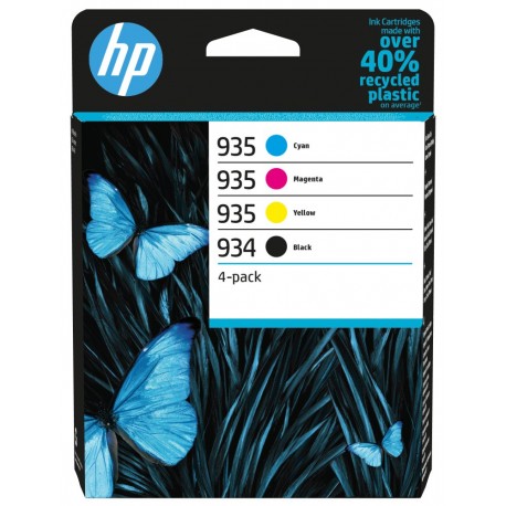 HP 934 Black / 935 CMY Ink Cartridge 4-Pack