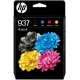 HP 937 CMYK originální kazeta 4-pack