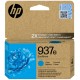 HP 937e Azurová EvoMore originální inkoustová kazeta