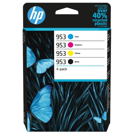 HP 953 CMYK Original Ink Cartridge 4-Pack