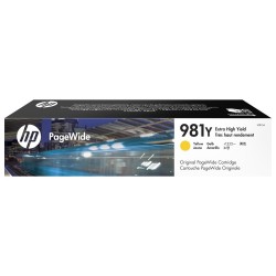 HP 981Y Žlutá originální kazeta PageWide s velmi vysokou výtěžností