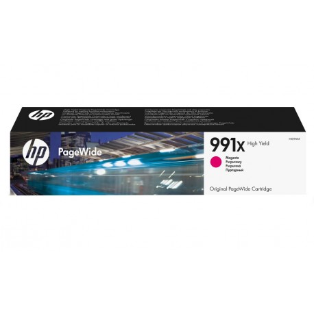 HP 991X Purpurová originální kazeta PageWide s vysokou výtěžností