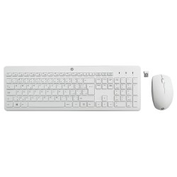 HP Bezdrátová klávesnice a myš HP 230 - bílá CZ/SK