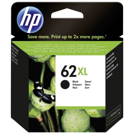 HP cartridge 62 XL/ černá/ 12ml
