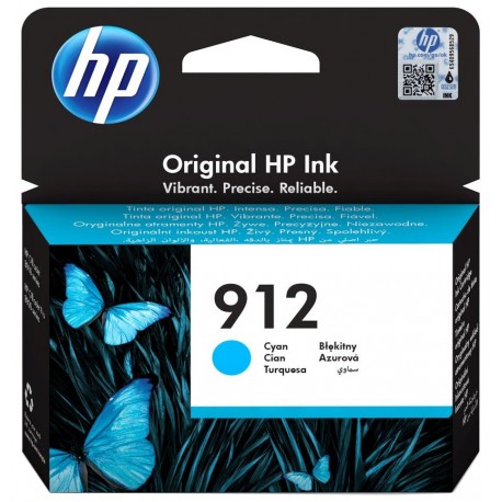 HP cartridge 912 (cyan, 315str.) pro HP OfficeJet 8013, HP OfficeJet Pro 8023