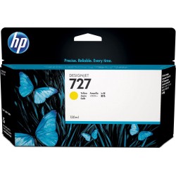 HP cartridge B3P21A (727) žlutá pro DesignJet - 130ml