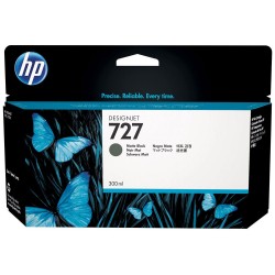 HP cartridge C1Q12A (727) černá matná pro DesignJet - 300ml