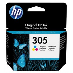 HP inkoustová kazeta 305 CMY pro DeskJet 2300, 2710, 2720, DeskJet Plus 4100