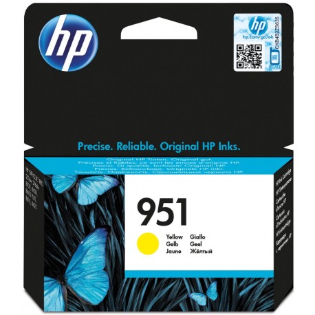 HP inkoustová kazeta 951 žlutá CN052AE originál