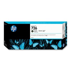 HP inkoustová kazeta Designjet HP 726 černá matná originál