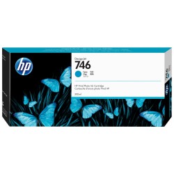 HP inkoustová kazeta P2V80A, HP 746, azurová, 300ml, DesignJet Z6, Z9+