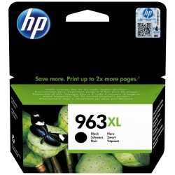 HP Inkoustová náplň 963XL černá (black, 2000p) pro HP OfficeJet Pro 9010, 9013, HP OfficeJet Pro 9020