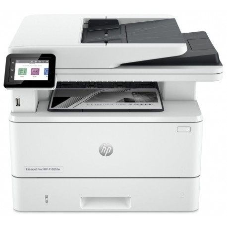 HP LaserJet Pro MFP 4102fdw/ čb/ PSCF/ A4/ 40ppm/ 1200x1200dpi/ USB/ LAN/ DADF/ wifi/ duplex/ HP Smart/ AirPrint™