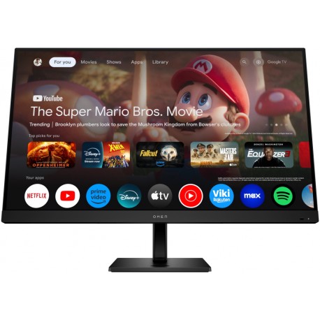 HP OMEN 32x/ 31,5"/ 3840x2160/ IPS/ 1ms/ 400 cd/m2/ 1000:1/ HDMI/ DP/ USB-C/ 2x USB/ LAN/ černý
