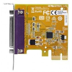 HP PCIe x1 Parallel Port Card