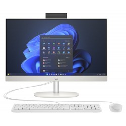 HP ProOne 245 G10/ AiO/ Ryzen 3 7320U/ 8GB/ 512GB SSD/ Radeon™Graphics/ 23,8"FHD,matný/ W11H/ kbd+myš/ bílý