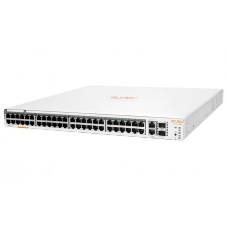 HPE Aruba Instant On 1960 48G PoE (40p Class4 + 8p Class6) 2XGT 2SFP+ 600W Switch