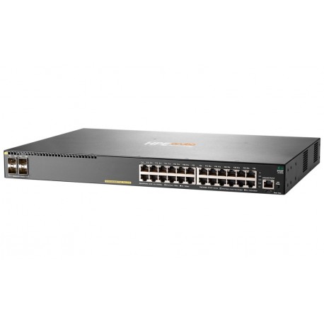 HPE Aruba Networking 2930F 24G PoE+ 4SFP+ Switch