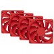 HYTE ventilátor 120mm PWM / barva Wild Cherry / 1500rpm / 72CFM / ABS / 4-pin / sada 4x ventilátor