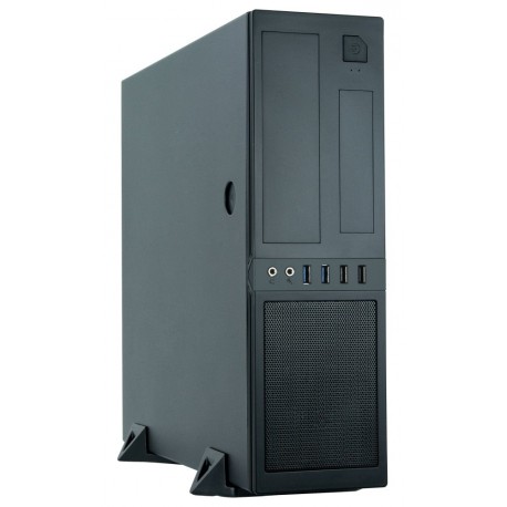 CHIEFTEC MiniT CS-12B / 2x USB 3.0 / 2x USB 2.0 / 300W / černý
