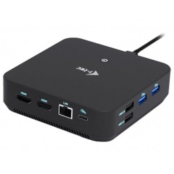 i-tec dokovací stanice USB-C DP Dual HDMI Docking Station, Power Delivery 100W
