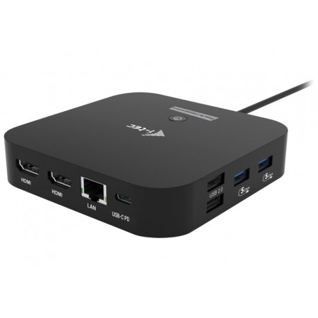 i-tec dokovací stanice USB-C Dual HDMI Docking Station, Power Delivery 100W