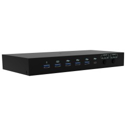 i-tec dokovací stanice USB-C KVM Docking station for 3 Hosts, Dual Display, Power Delivery 1x 92W/2x 65W