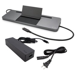 i-tec dokovací stanice USB-C Metal Ergonomic 4K 3x Display, Power Delivery 85W + univerzální nabíječka 100W (bundle)
