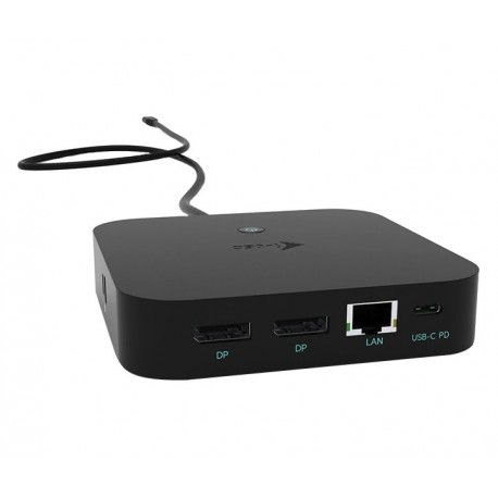 i-tec dokovací stanice USB-C/ Dual Display/ 1x USB-C/ 3x USB 3.1 / 2x USB 2.0 / LAN/ Thunderbolt 3/ Power Delivery 100W