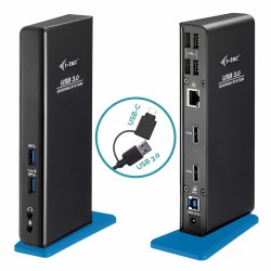 i-tec dokovací stanice USB 3.0/USB-C Dual HDMI/ 2x HDMI/ 2x USB 3.0/ 4x USB 2.0/ LAN