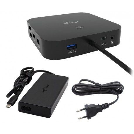 i-tec dokovací stanice/ 2x USB-C/ HDMI/ DP/ 3x USB 3.0/ 2x USB 2.0/ LAN/ PD 100W + univerzální nabíječka 112W