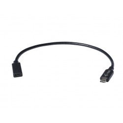 i-tec prodlužovací kabel USB 3.1 (Type-C)/ přenos obrazu až 4K / 60 Hz/ černý/ 30cm