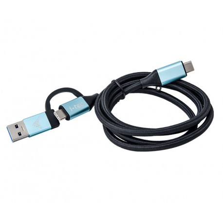 i-tec propojovací kabel USB 3.1 (Type-C) na USB 3.1 (Type-C) s USB 3.0 adaptérem, 1m