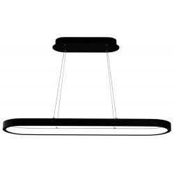 IMMAX NEO HIPODROMO SMART závěsné svítidlo 120x30cm 42W černé Zigbee 3.0, TUYA