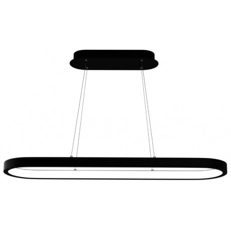 IMMAX NEO HIPODROMO SMART závěsné svítidlo 120x30cm 42W černé Zigbee 3.0, TUYA