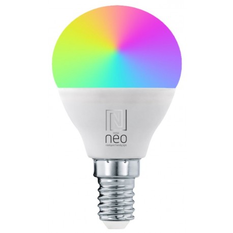 IMMAX NEO LITE SMART LED žárovka E14 6W RGB+CCT barevná a bílá, stmívatelná, Wi-Fi, P45, TUYA