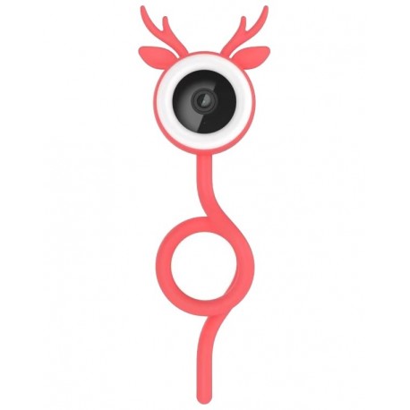 IMMAX NEO LITE SMART Security dětská chůvička, Baby Monitor, Wi-Fi 2,4GHz, 4MP, růžová, TUYA