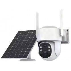 IMMAX NEO LITE SMART Security venkovní kamera Solar Sentry v2, Wi-Fi, P/T, HD, PIR, 4MP, TUYA