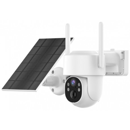 IMMAX NEO LITE SMART Security venkovní solární kamera Solar Sentry, 4G, P/T, HD, PIR, 3MP, TUYA